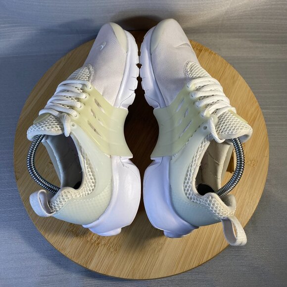 Nike Air Presto Triple White Shoes Sneakers Size 6 Youth/7.5Womens/6Mens A0704 - Picture 5 of 7